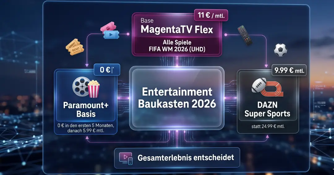 Preis-Leistungs-Struktur bei MagentaTV